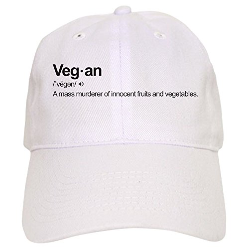 White - Vegan Definition Cap