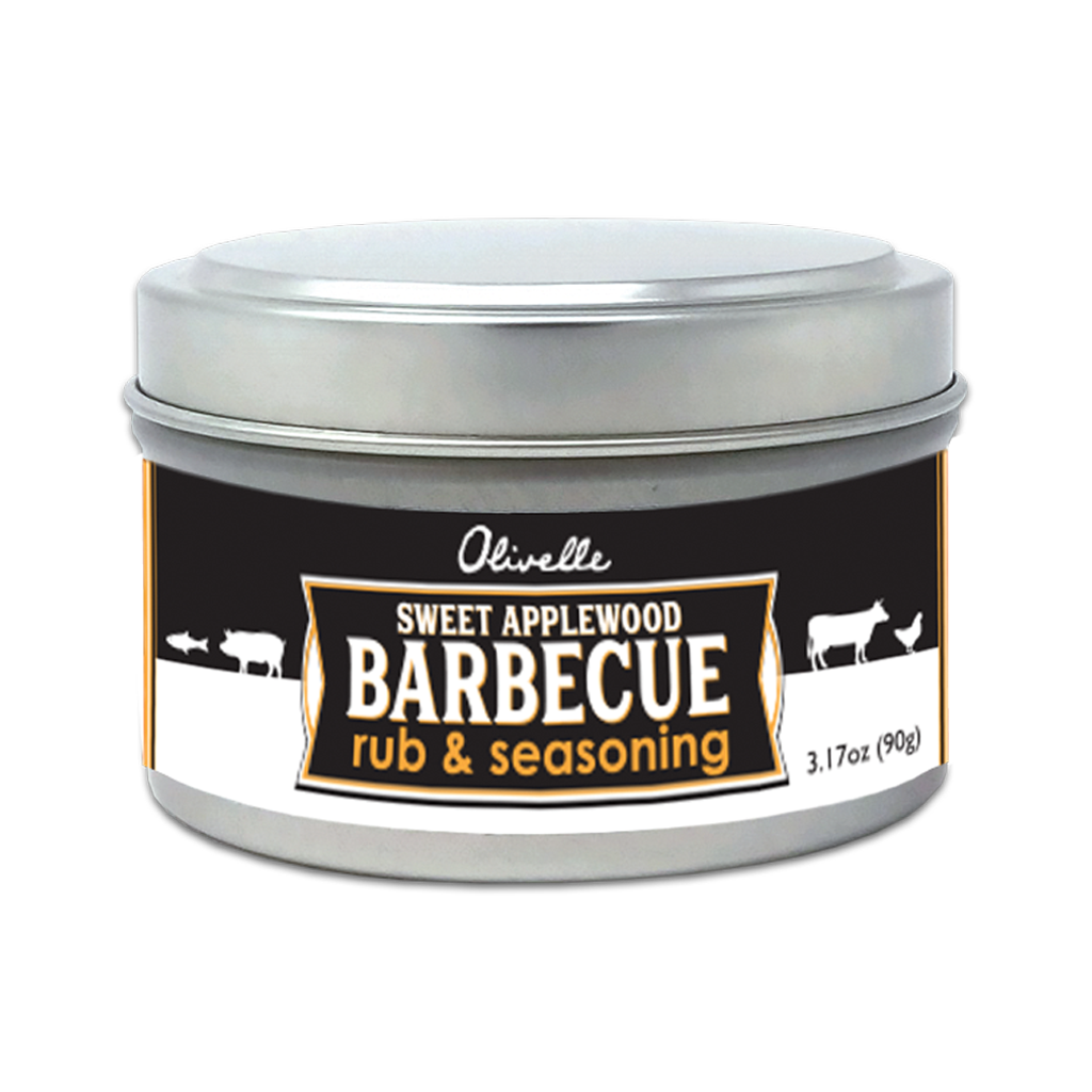 Premium Sweet Applewood BBQ Rub - All Natural Smoky Seasoning for Grilling, Smoking & Roasting - Perfect for Ribs, Chicken, Pork & Beef - Great for Backyard BBQs, Camping & Tailgating