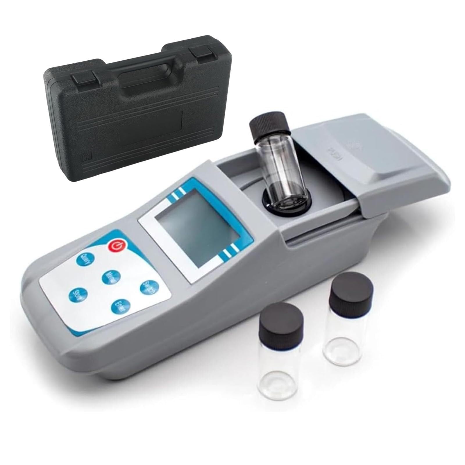 Digital Display Turbidity Meter with Data Storage & 0-200 NTU Range - Water Quality Tester for Food Processing, Papermaking, Aquariums & Pools
