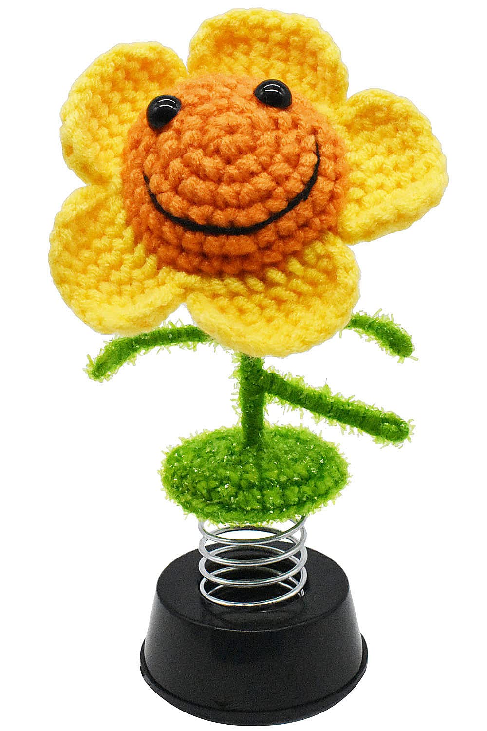 Sunflower Gifts for Women - Adorable Sunflower Car Dashboard Decor & Home Office Decorations - Perfect for Kitchen, Bathroom, Wall & Desk Decor (Yellow) - Great for Birthday Gifts, Housewarming & Room Decor