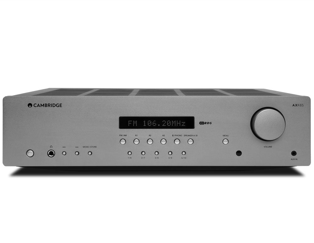 Cambridge Audio AXR85 Stereo FM/AM Receiver - Hi-Fi Audio System for Home Theater & Music Listening | Perfect for Vinyl, Streaming & Radio Enthusiasts