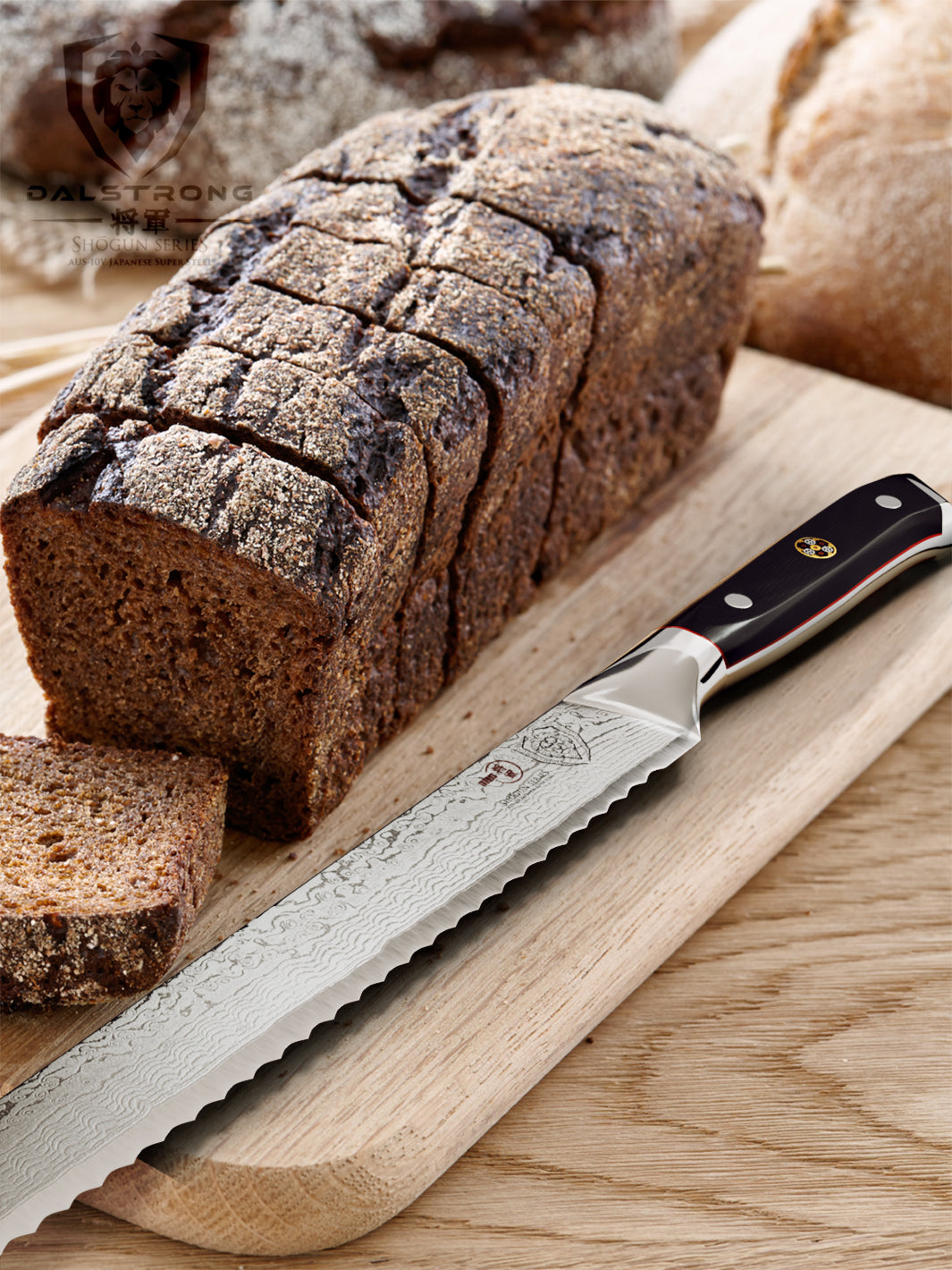 Dalstrong Shogun Series ELITE 10.25-inch Bread Knife - Ultra Sharp German Steel Blade for Slicing Bread, Cakes & Pastries | Perfect for Bakeries, Restaurants & Home Kitchens