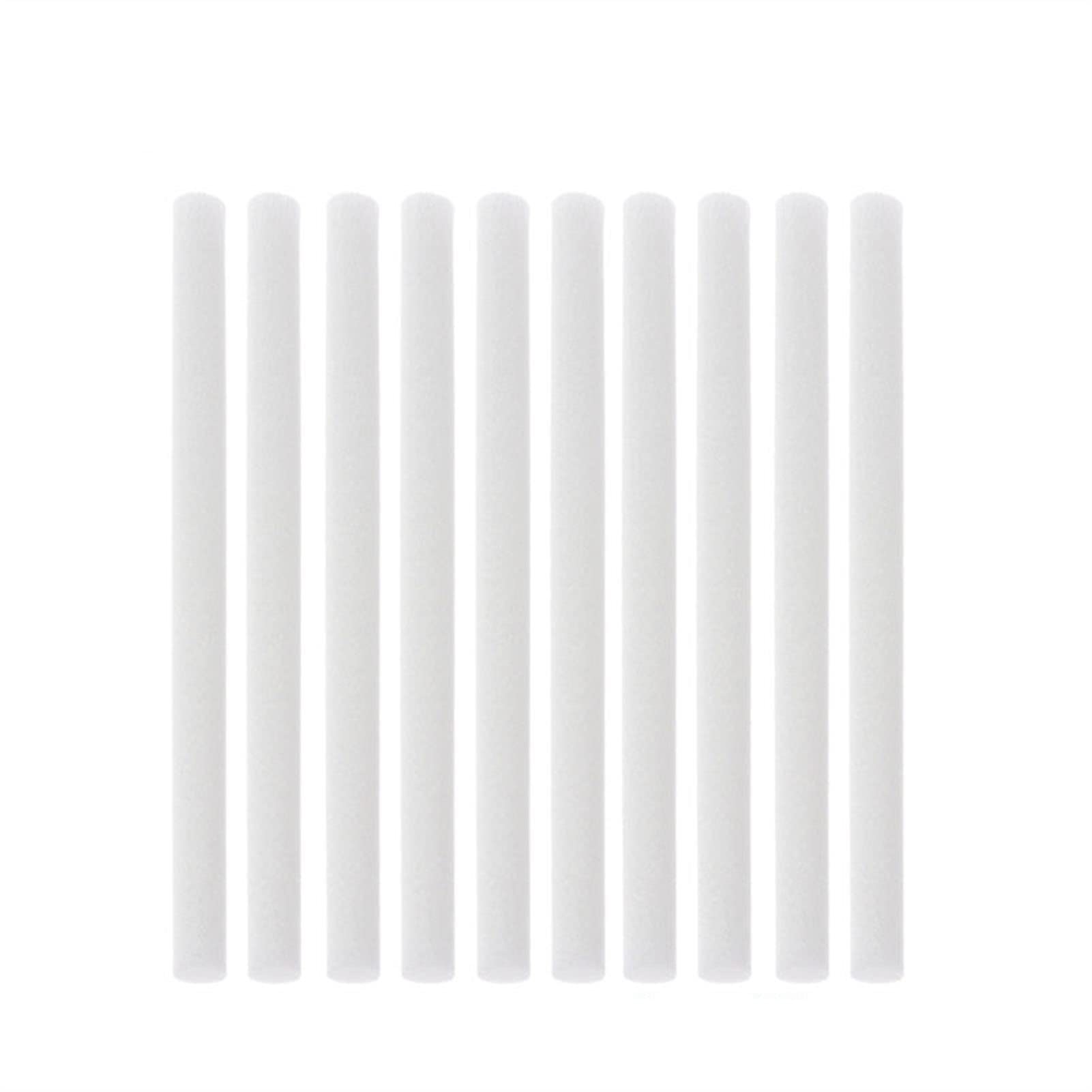10Pcs 10mmx170mm Humidifier Replacement Filters - Cotton Swab for Humidifiers & Aroma Diffusers - Perfect for Home, Office, and Bedroom Air Moisturizing