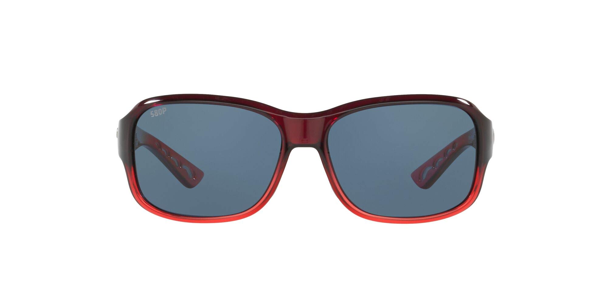 Costa Del Mar Women's Inlet Rectangular Polarized Sunglasses UV Protection - Stylish & Comfortable for Beach, Driving & Outdoor Activities