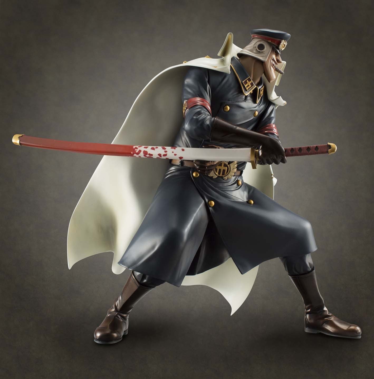 Megahouse One Piece Portrait of Pirates Shiryu PVC Action Figure - Collectible Anime Model for Display & Gifts | Perfect for Anime Fans, Home Decor, and Office Display