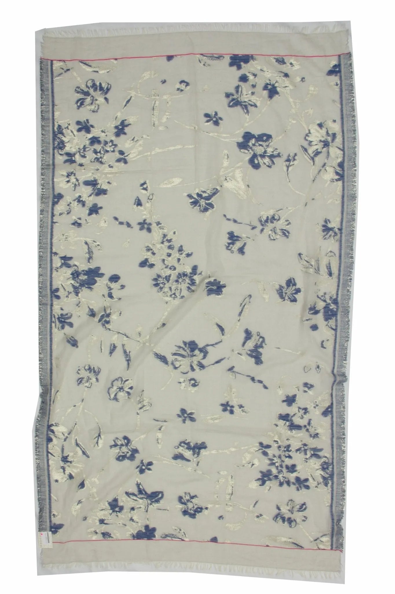 Floral Wind Chime Scarf - Lightweight Fashion Shawl for Women, Elegant Floral Print Wrap - Perfect for Spring Outfits, Beach Cover-ups & Boho Style Accessories