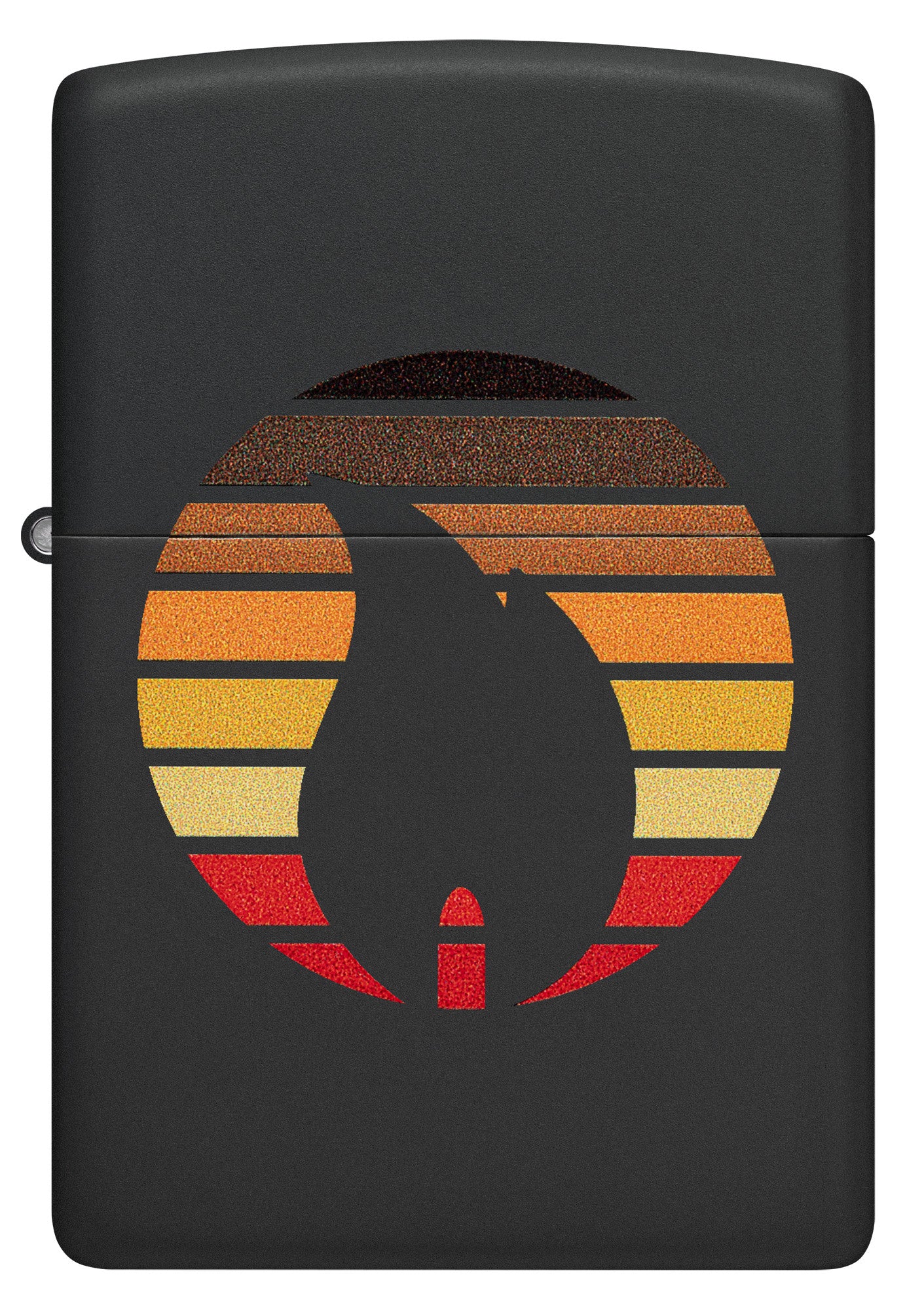 Colorblock Zippo Lighter - Stylish Windproof Metal Lighter with Unique Color Block Design - Perfect for Outdoor Camping, Hiking & Everyday Carry