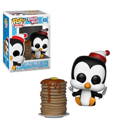 Chilly Willy Pop! Vinyl Figure with Pancakes - Funko Pop Collectible - Perfect for Disney Fans, Home Decor & Gift Giving - Office Desk Display & Pop Culture Collection