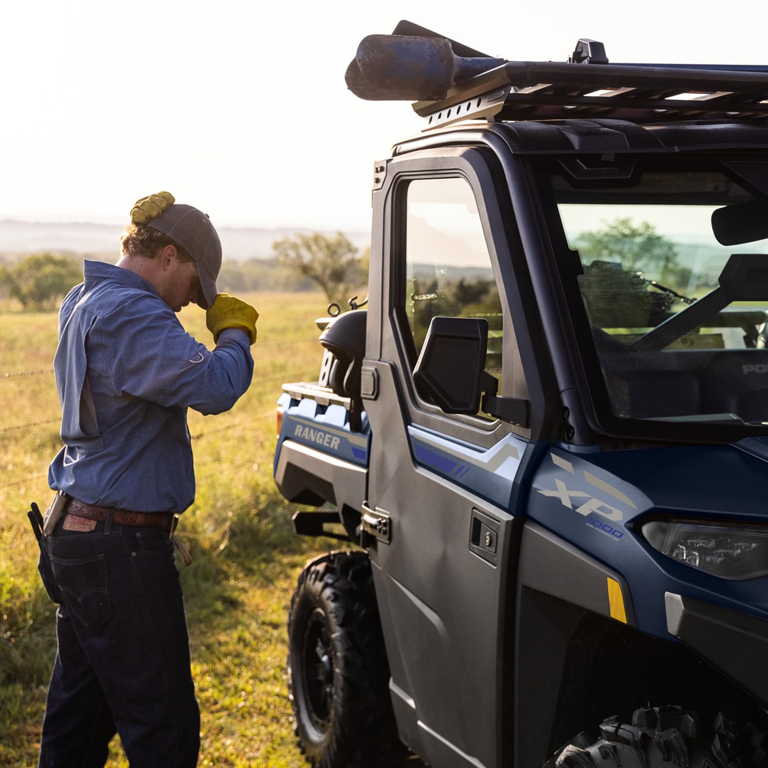 Polaris Off-Road Front Exterior Door Accent Panel - Durable ATV/UTV Accessory for RZR, Ranger & General - Enhance Style & Protection on Trails & Off-Road Adventures