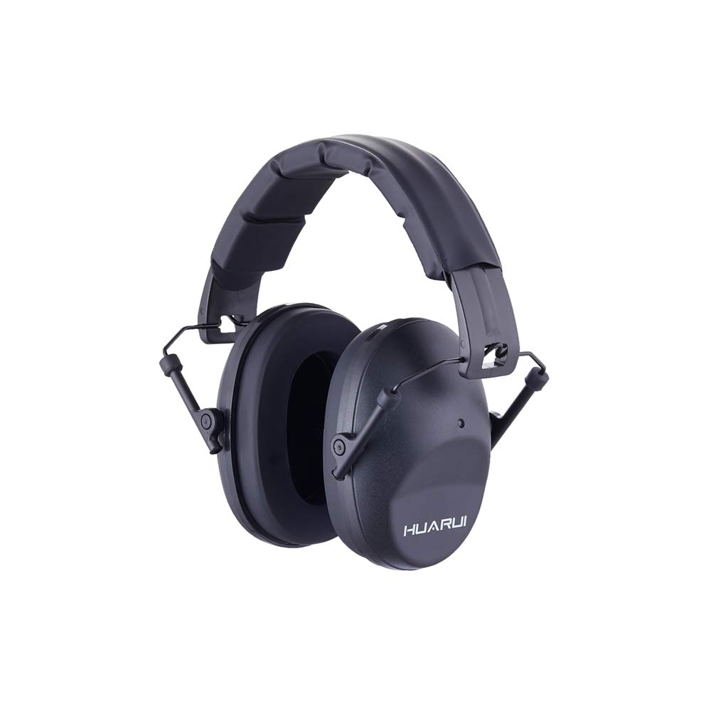 HUARUI Noise Canceling Ear Muffs for Shooting - 34dB NRR Shooting Ear Protection, Adjustable Headband for Comfort - Perfect for Hunting, Range Shooting & Construction Work