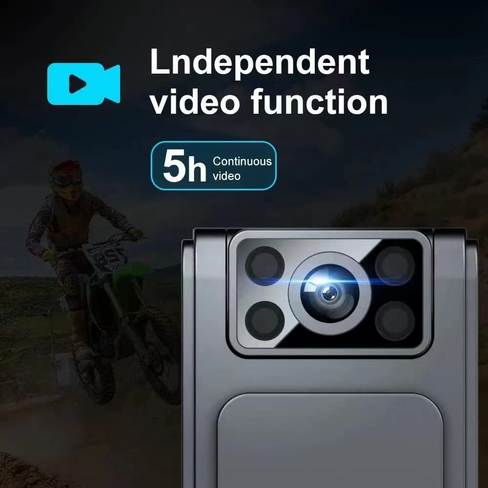 2024 HD 1080P Wireless Outdoor Camera - Noise Reduction & Portable Recorder for Home Security