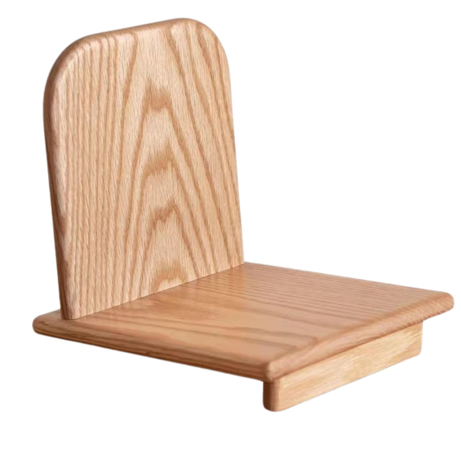 9.4×7.9×8.5 inch / 24×20×22 cm / natural wood color / desktop book stand