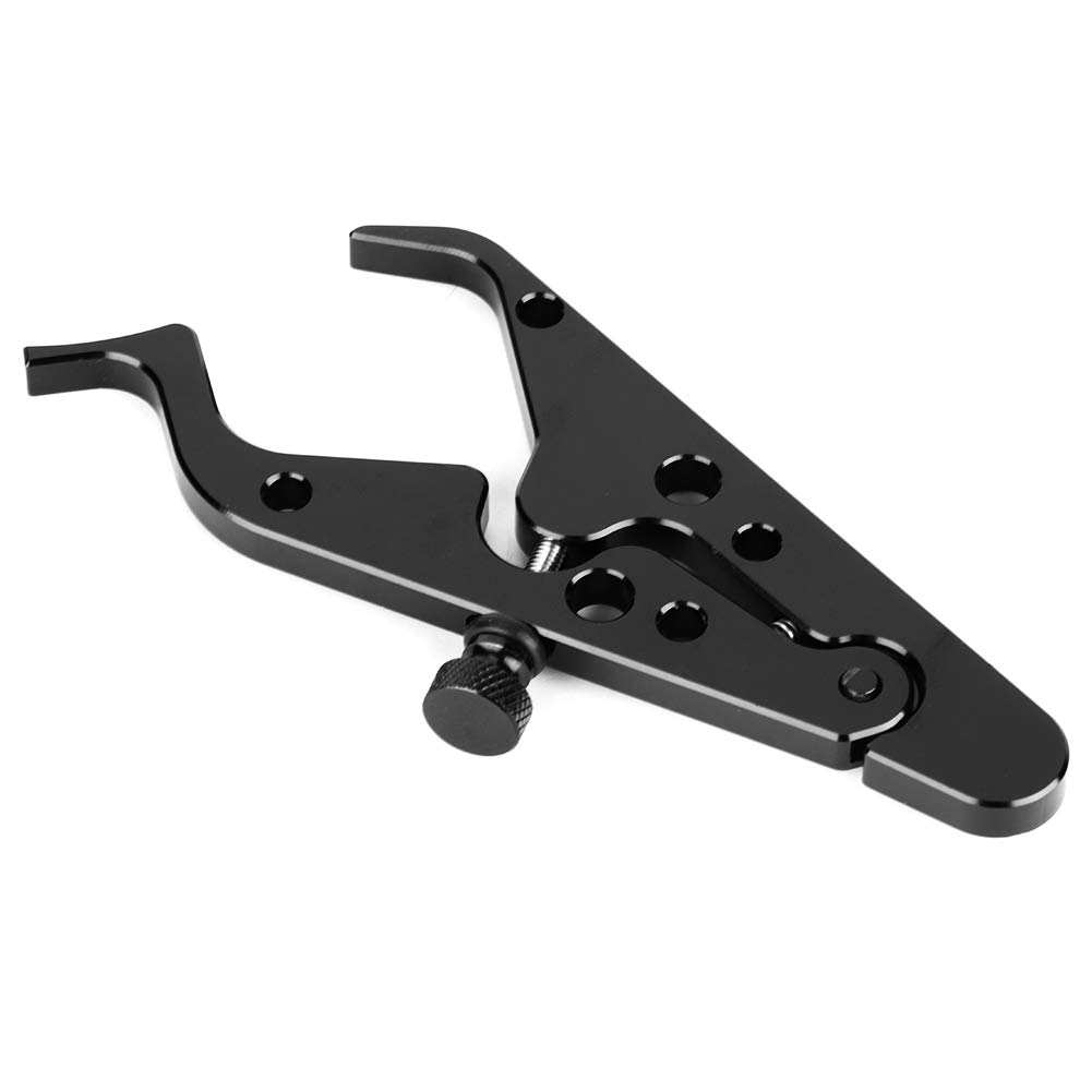 Yctze Motorcycle Throttle Clamp - Adjustable Handlebar Control Assist Tool for Motorbikes | Perfect for Throttle Lock & Cruise Control on Long Rides