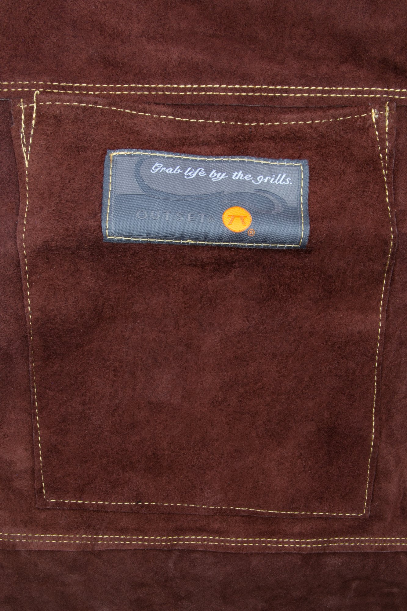 Premium Brown Leather Grill and Kitchen Apron - 27