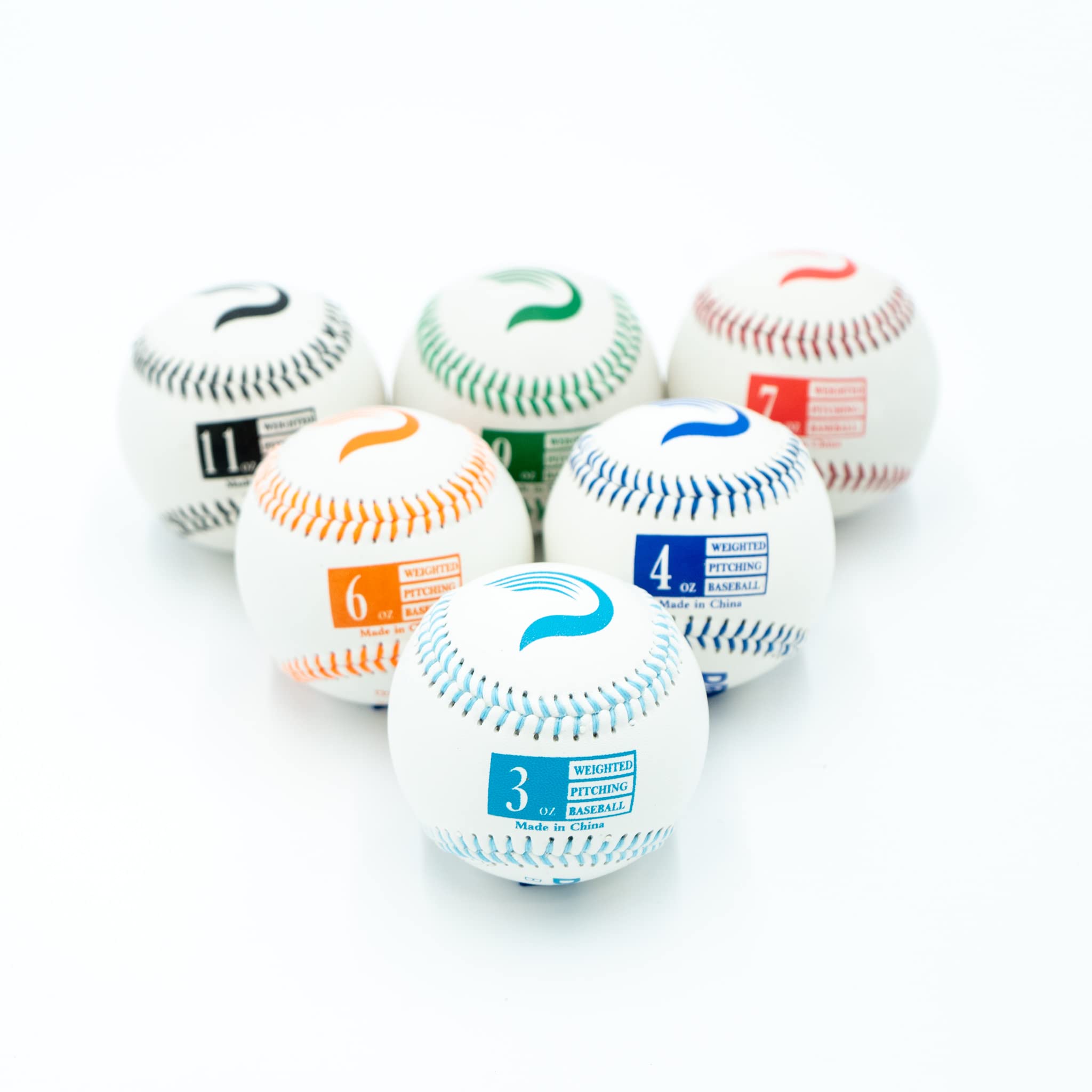 Premium Weighted Leather Baseballs for Training & Practice – Enhance Hitting Power & Pitching Accuracy | Ideal for Baseball Drills, Batting Practice & Strength Training