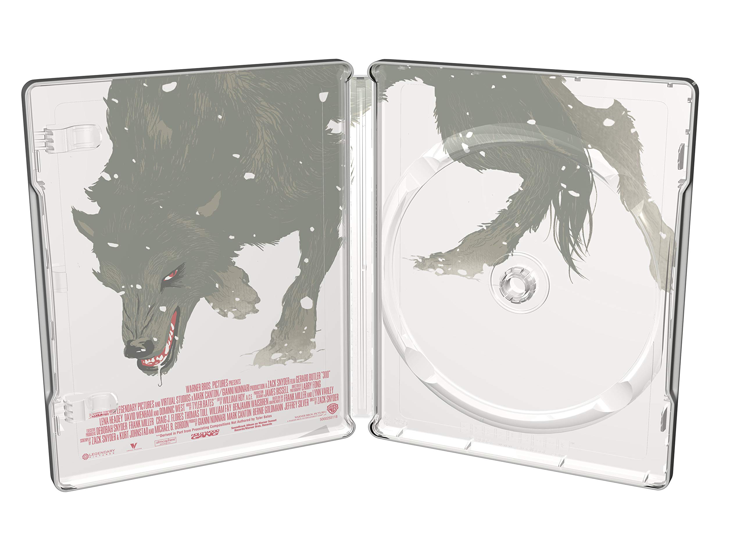 300 [Blu-Ray] - English Audio | Epic Action Movie Based on Frank Miller's Graphic Novel - Perfect for Home Theater & Movie Night Collections