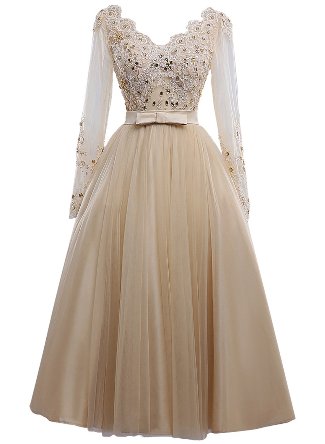 Elegant Burgundy Women's Ball Gown with Long Sleeves & Backless Design - US Size 14 Prom Evening Dress for Formal Events, Parties & Special Occasions