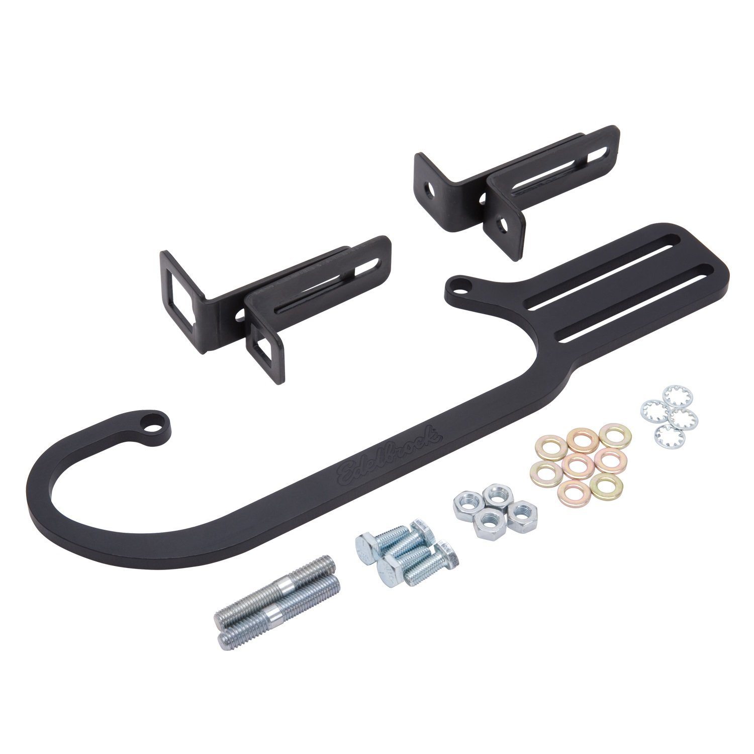 Edelbrock 8041 Kick-Down Mounting Bracket for 4150 Style Pro-Flo 3 Throttle Body - Transmission Kickdown Linkage Bracket - Perfect for Performance Upgrades & Engine Tuning