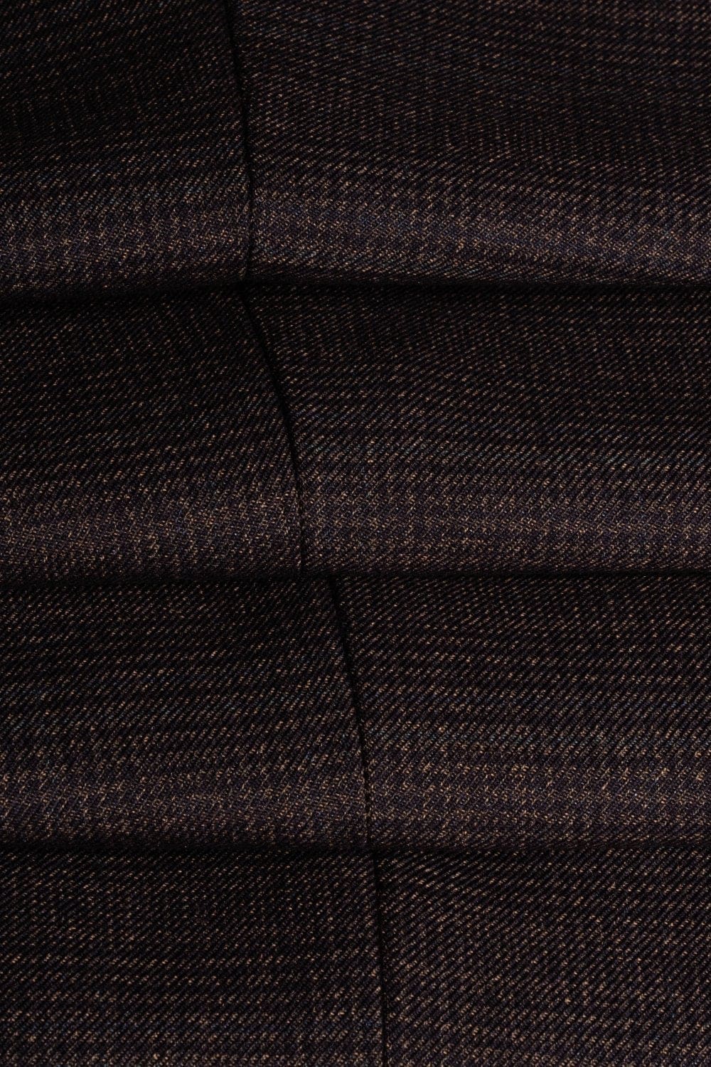 Cavani Caridi Men's Slim Fit Brown Tweed Check Blazer Jacket for Business, Office, and Formal Events