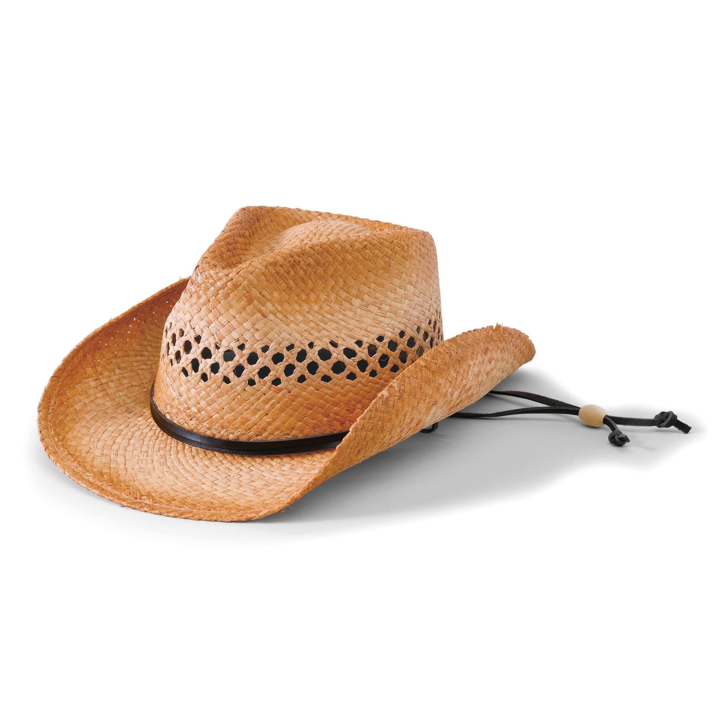 Stylish Kids' Raffia Cowboy Hat - Sun Protection Summer Hat for Boys & Girls - Perfect for Outdoor Play, Beach Trips & Western Themed Parties