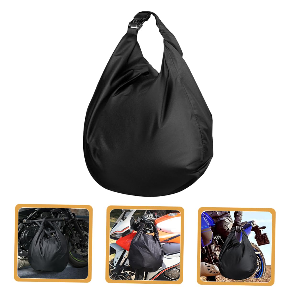 GLEAVI Motorcycle Helmet Storage Bag - Portable Helmet Holder & Container for Bikers - Perfect for Travel, Commuting, and Secure Storage