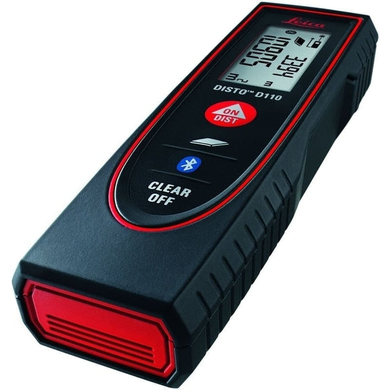 Leica Disto D110 Laser Distance Measurer - High Precision Digital Laser Tape Measure for Construction, Home Improvement & DIY Projects - Perfect for Measuring Rooms, Walls & Floors