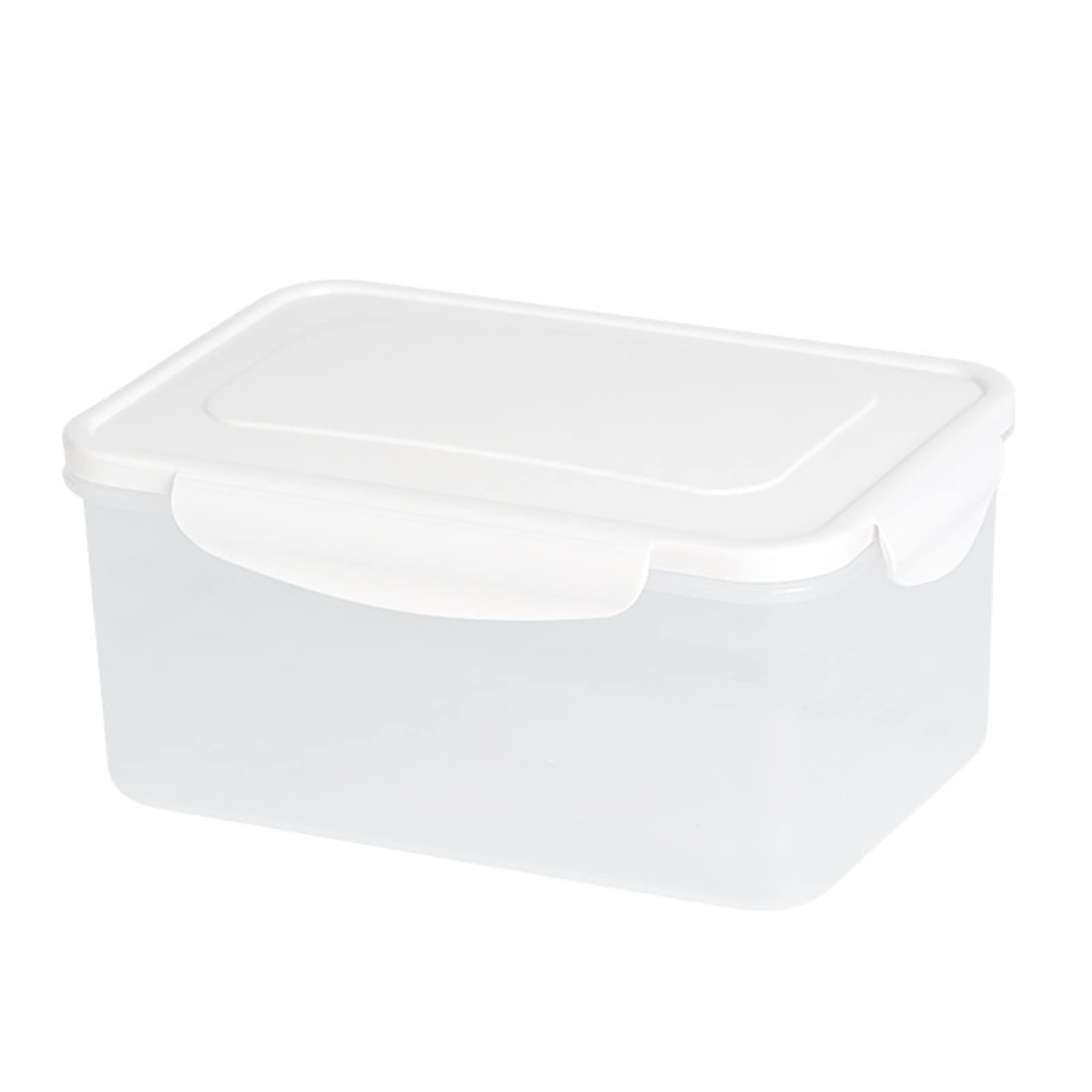 Curfair Airtight Food Storage Containers Set - 1 Pack BPA-Free PP Plastic Multi-Compartment Kitchen Organizer for Grains, Dry Food & Meal Prep | Leakproof, Odor-Free, Space Saving | Perfect for Pantry, Fridge & Office Lunch Storage (Beige)