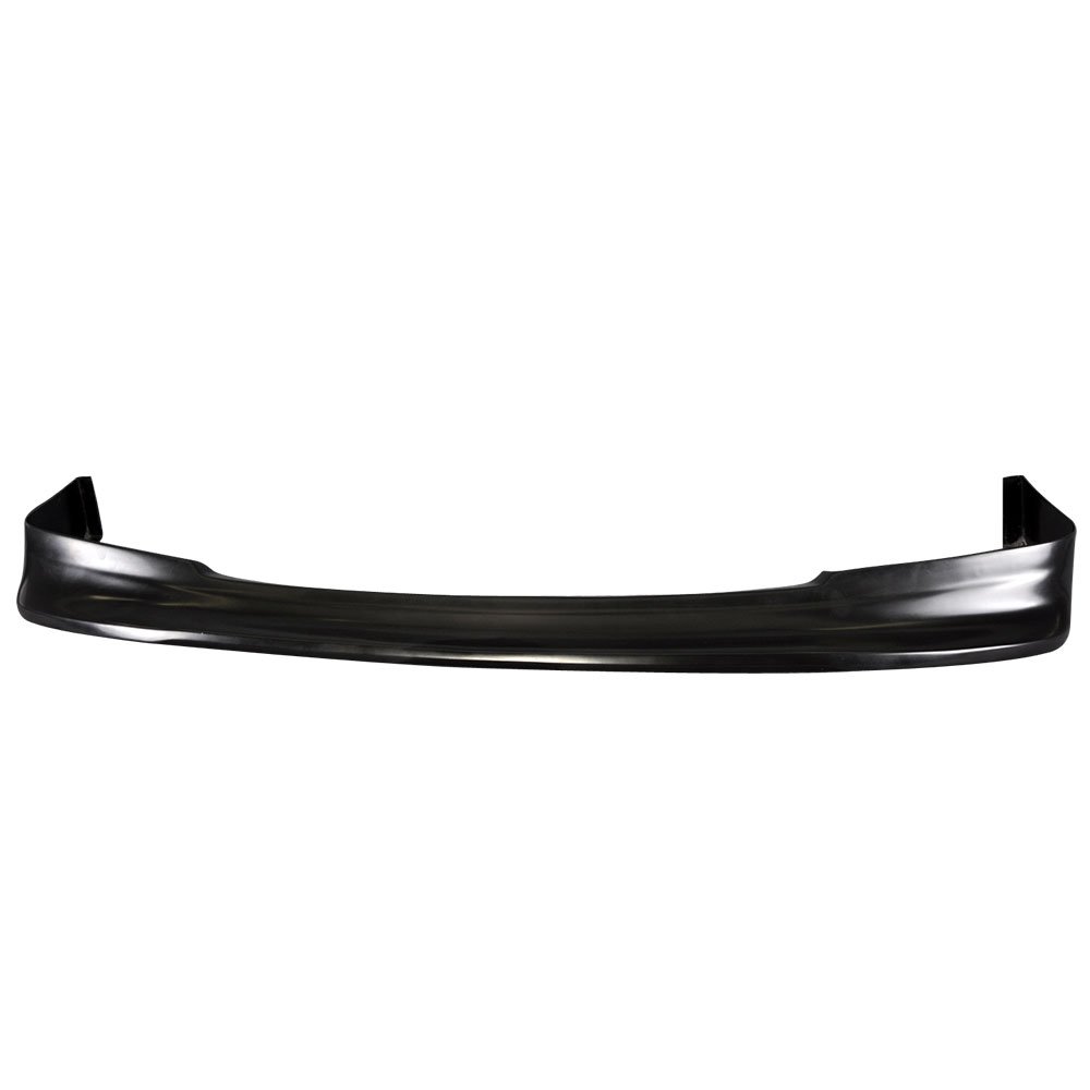 IKON MOTORSPORTS Front Bumper Lip Spoiler - Black Polyurethane Air Dam Chin Diffuser for 1988-1991 Honda Civic (Zenki Z Style) | Enhances Aerodynamics & Sporty Look | Perfect for Street Racing & Car Shows