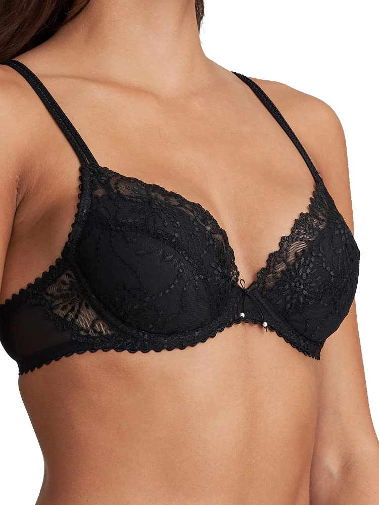 Women's Push-Up Bra 010 by 1337 Jane - Black, 30C - Perfect for Everyday Comfort & Special Occasions