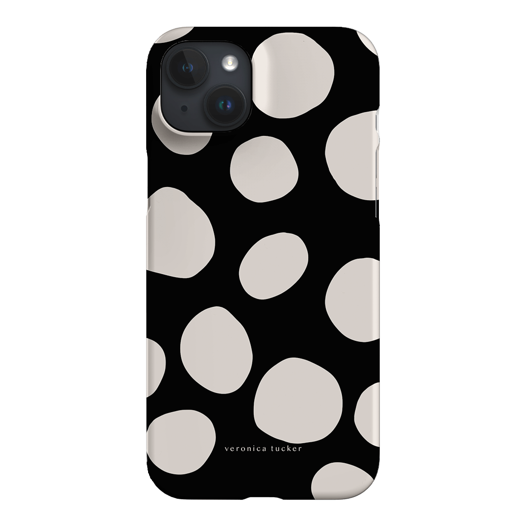 Premium Pebbles Noir Phone Case - Slim Protective Cover for iPhone & Samsung - Perfect for Everyday Use, Travel & Outdoor Activities