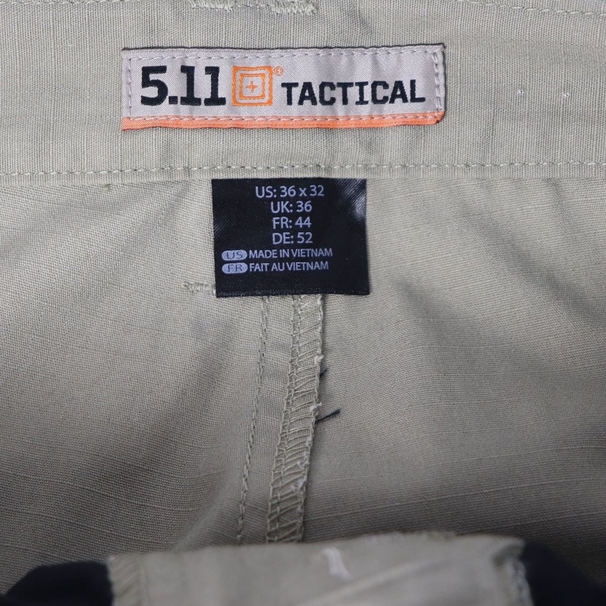 5.11 Tactical Men's Active Work Pants - Double Reinforced Cotton Durable Utility Pants for Outdoor Work & Tactical Use (36W x 32L) - Perfect for Construction, Hiking & Law Enforcement