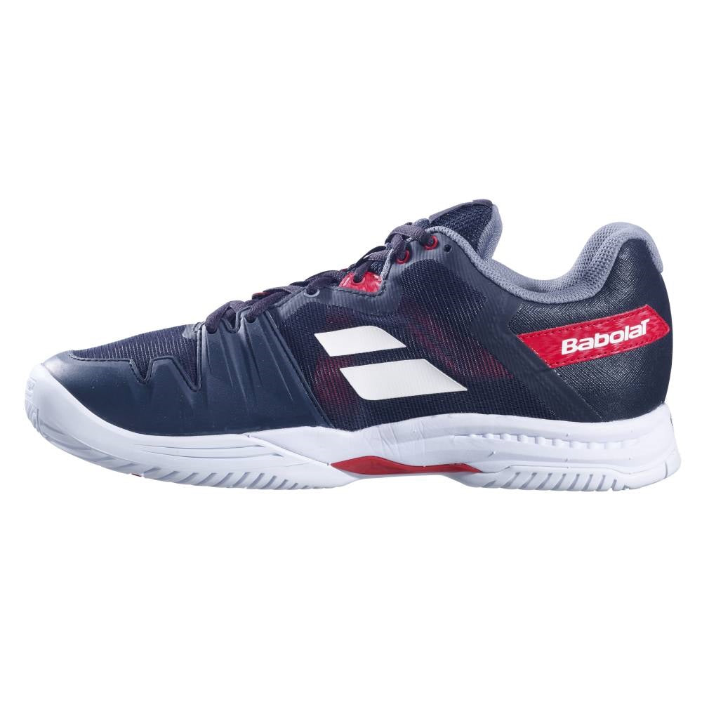 Babolat SFX 3 AC Men's Tennis Shoes - Black/Red | Lightweight & Durable Court Shoes for Men | Perfect for Tennis, Pickleball & Casual Wear