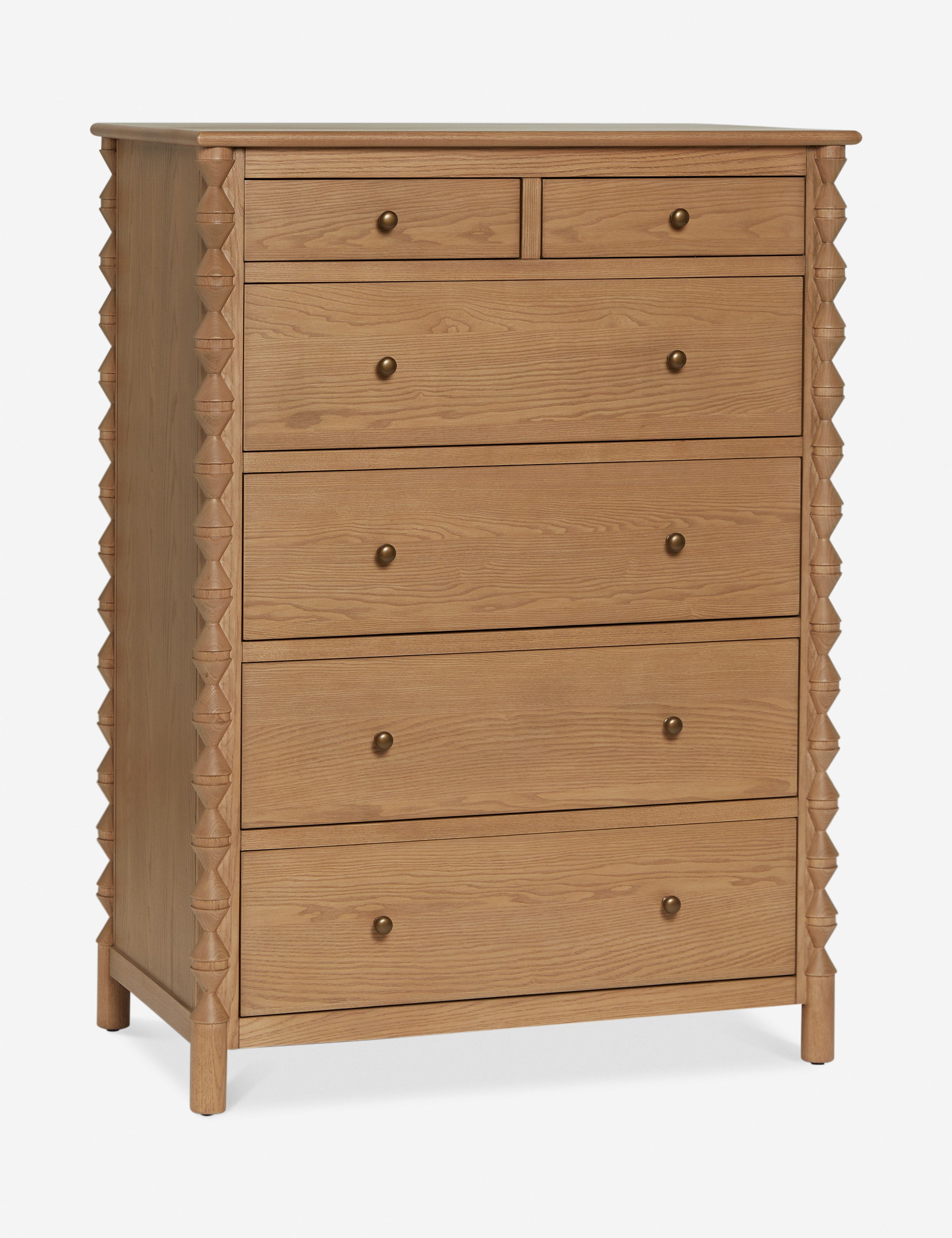 Topia 6 Drawer Dresser by Ginny Macdonald - Modern Wooden Chest of Drawers for Bedroom & Closet Organization | Perfect for Home Storage and Decor