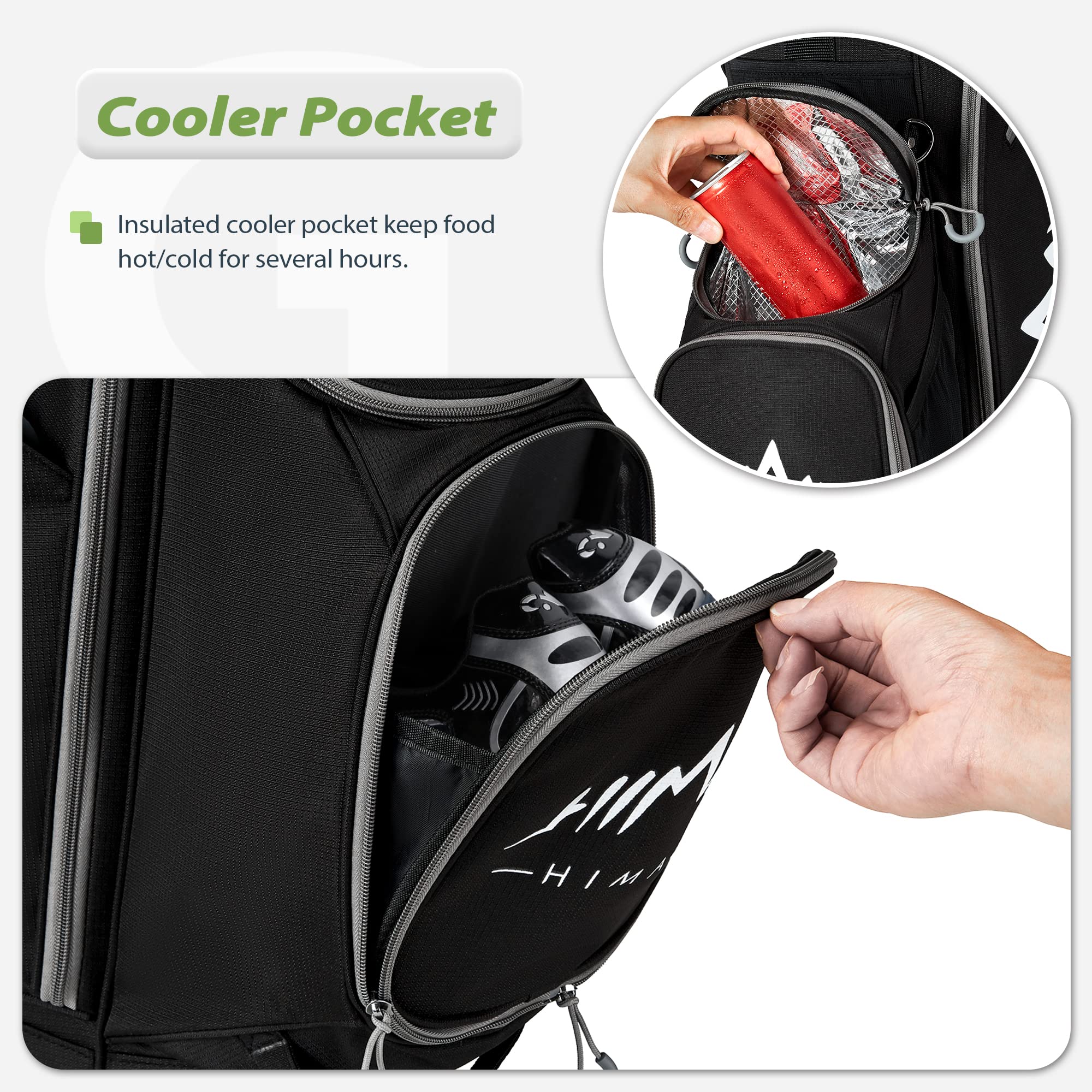 14-Way Golf Stand Bag - Lightweight & Durable Golf Club Bag for Men & Women - Perfect for Walking the Course & Weekend Golfers