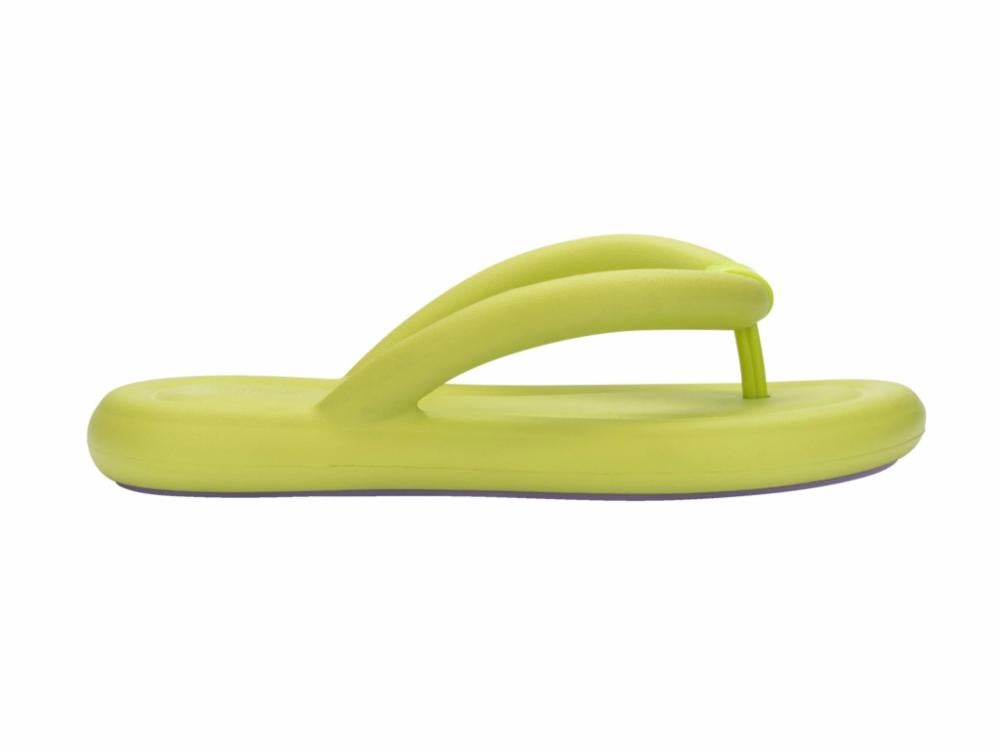 Melissa Women's 33531 Green M Leather Sandals - Comfortable Summer Casual Shoes for Beach, Vacation & Daily Wear
