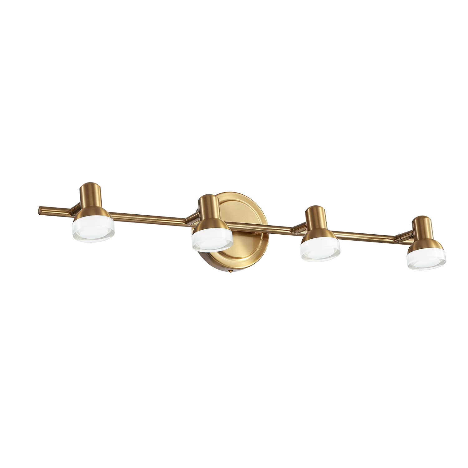 Yumcrelect 4-Light 20W LED Bathroom Vanity Light Fixture - 25