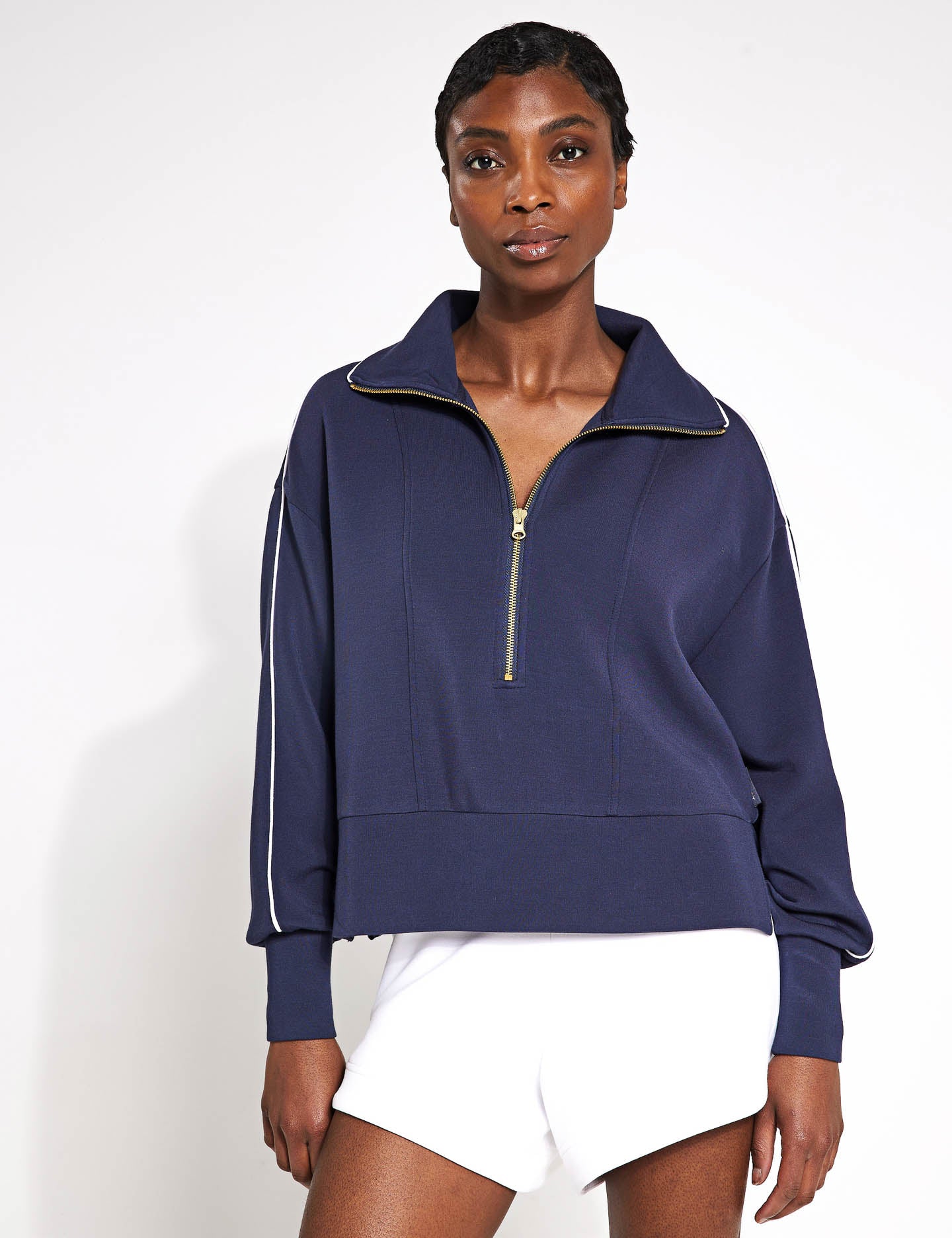 Davenport Half Zip Sweater - Soft Fleece Pullover for Men & Women | Cozy Winter Casual Wear | Perfect for Outdoor Activities & Lounge Relaxation
