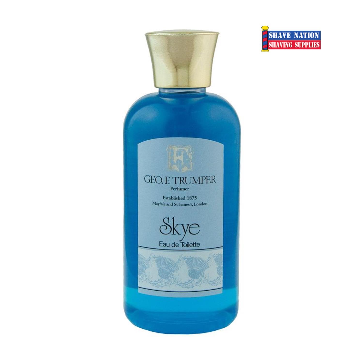 Geo F Trumper Skye Eau De Toilette for Men - Fresh Citrus & Woody Cologne - Perfect for Daily Wear, Office & Special Occasions