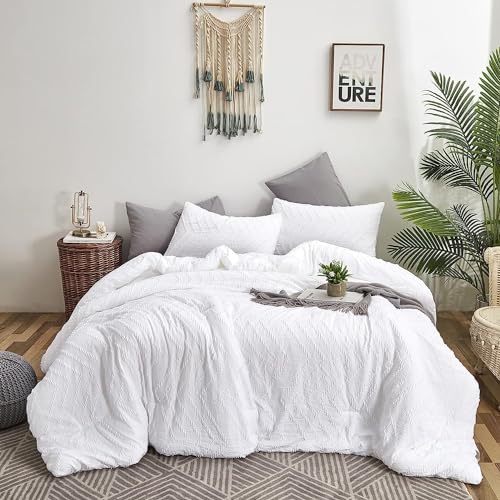 White Boho Jacquard