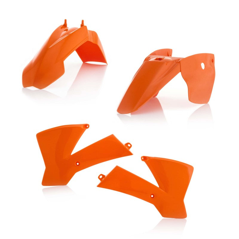 Acerbis 02-08 KTM SX65 & 2008 XC Plastic Kit - OEM Replacement for Off-Road Motorcycle Racing & Trail Riding