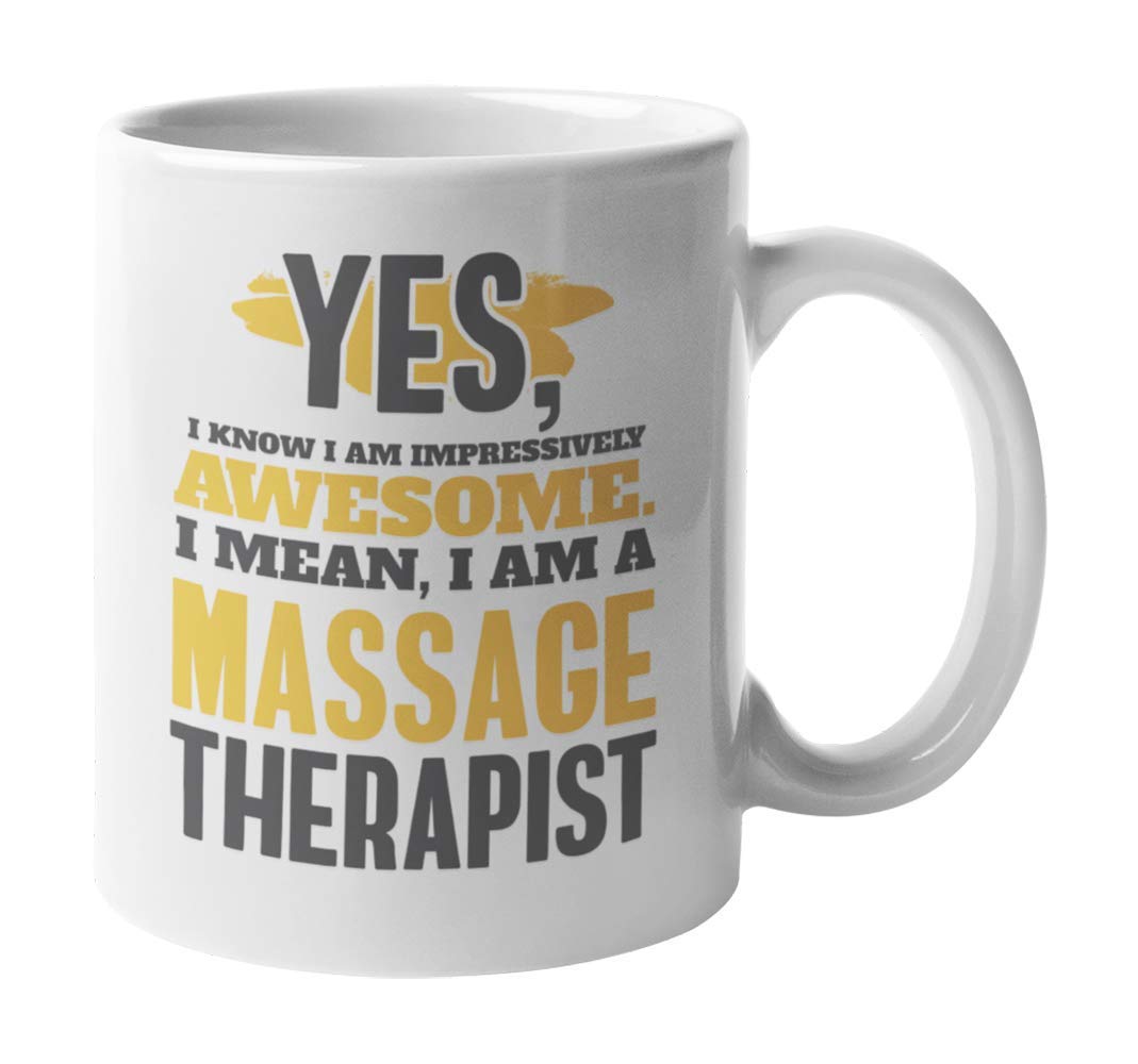 Funny Massage Therapist Coffee Mug - 11oz Ceramic Cup with Humorous Design - Perfect Gift for Massage Therapists, Spa Workers & Physical Therapists - Great for Coffee, Tea or Office Use