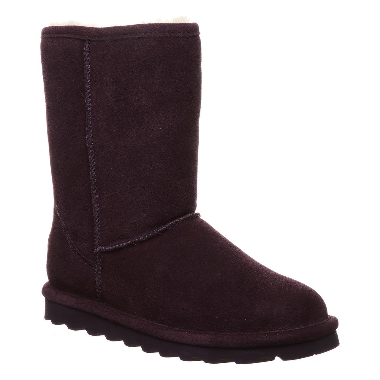 BEARPAW Women's Elle Short Boots - Classic Suede Slip-On Winter Boots for Women in Multiple Colors | Warm & Comfortable for Casual Wear, Outdoors & Cold Weather