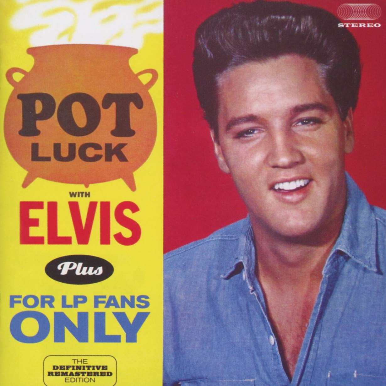 Elvis Presley Fan Gift Set - Pot Luck With Elvis & For Fans Only - 4-Piece Collector's Edition for Music Lovers & Memorabilia Collectors - Perfect for Birthday Gifts, Christmas Presents & Elvis Tribute Events
