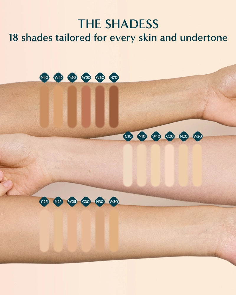 Serum Touch Perfecting Longwear Foundation - Lightweight, Full Coverage, 24H Wear - Perfect for Everyday Makeup & Special Occasions