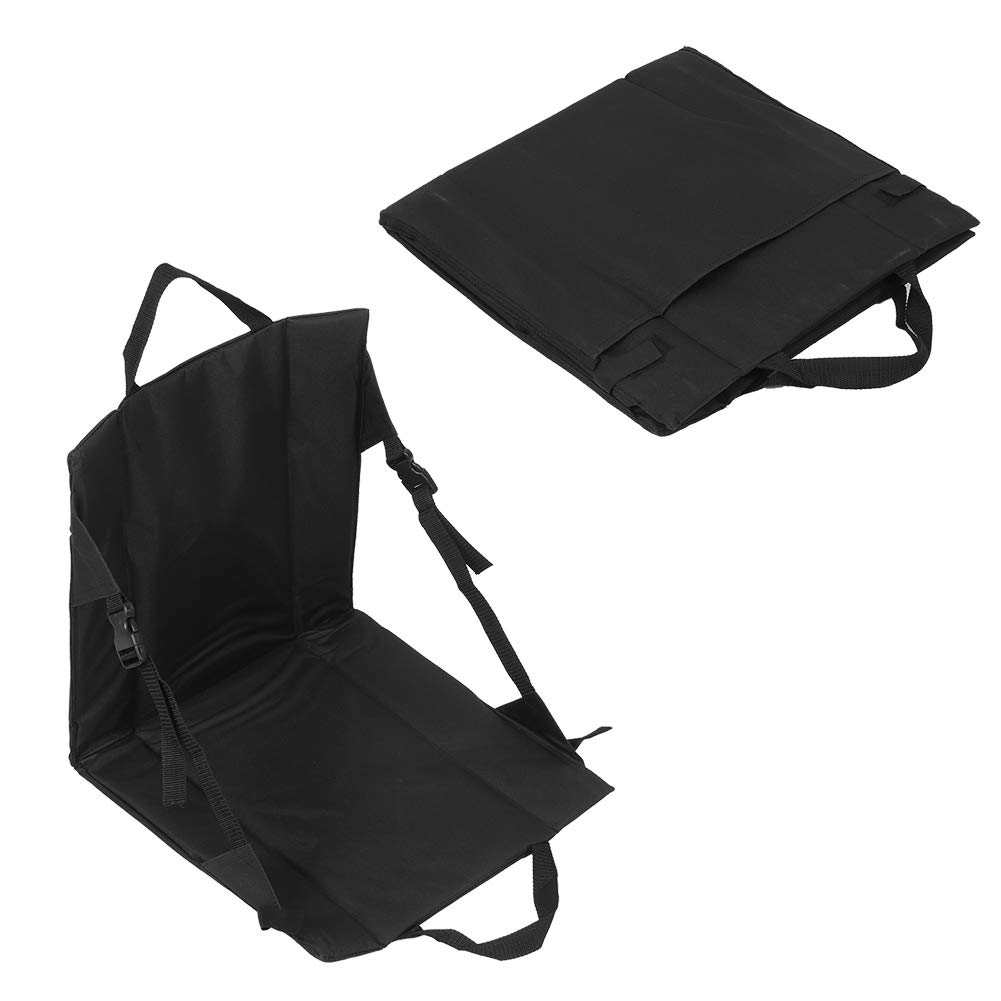 Luroze Portable Stadium Seat Cushion - Lightweight Folding Chair Pad for Outdoor Sports, Beach, Camping & Backpacking | Water-Resistant & Comfortable Seat Cushion for Football Games, Picnics & Travel