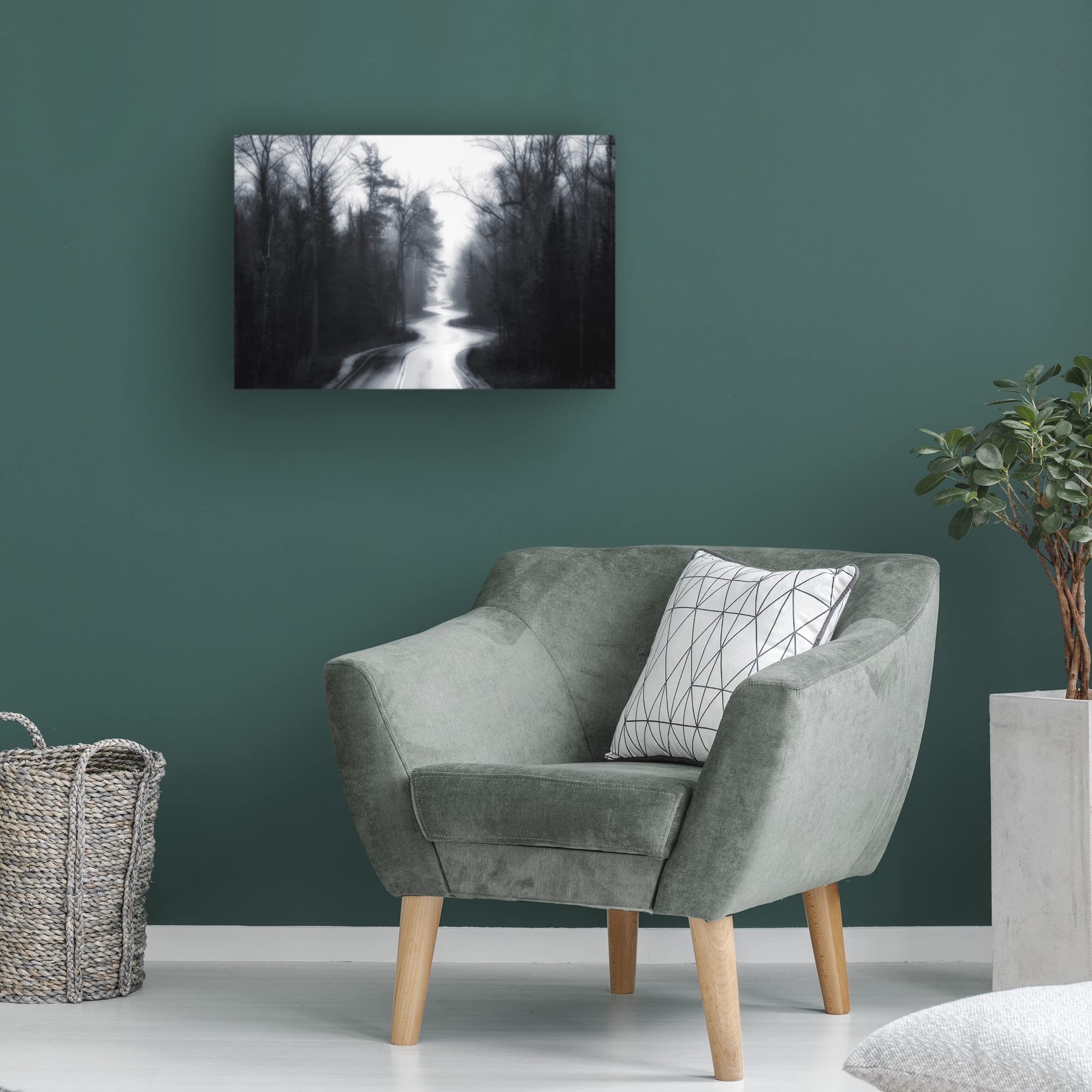 David Rothstein 'Slalom' Canvas Art Print - Modern Abstract Wall Decor for Living Room, Bedroom & Office - Trademark Fine Art Collection