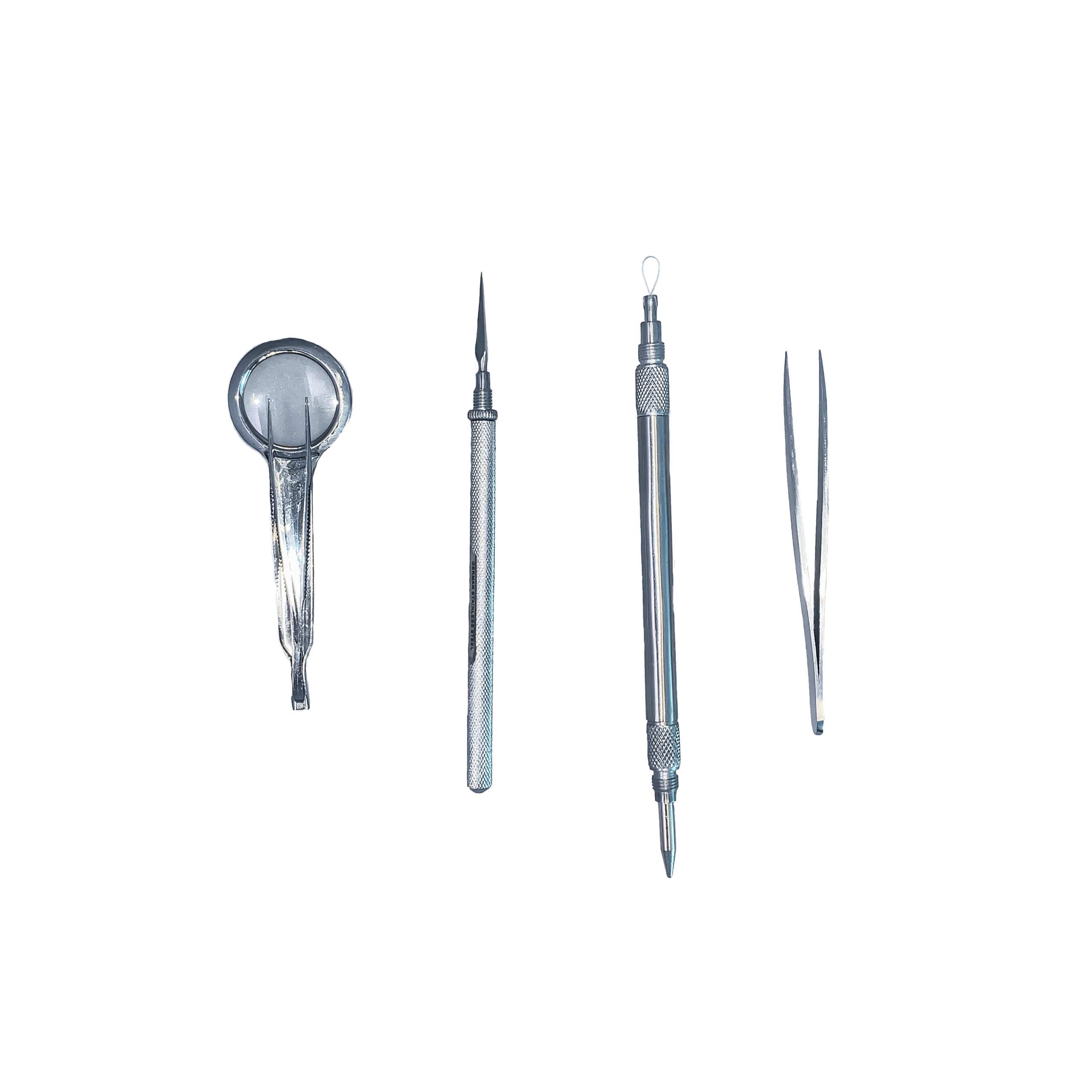 Professional Foreign Object Removal Kit - First Aid & Emergency Tool for Splinters, Glass, Metal - Portable Case Included - Perfect for Home, Travel, Camping & Workplace Safety