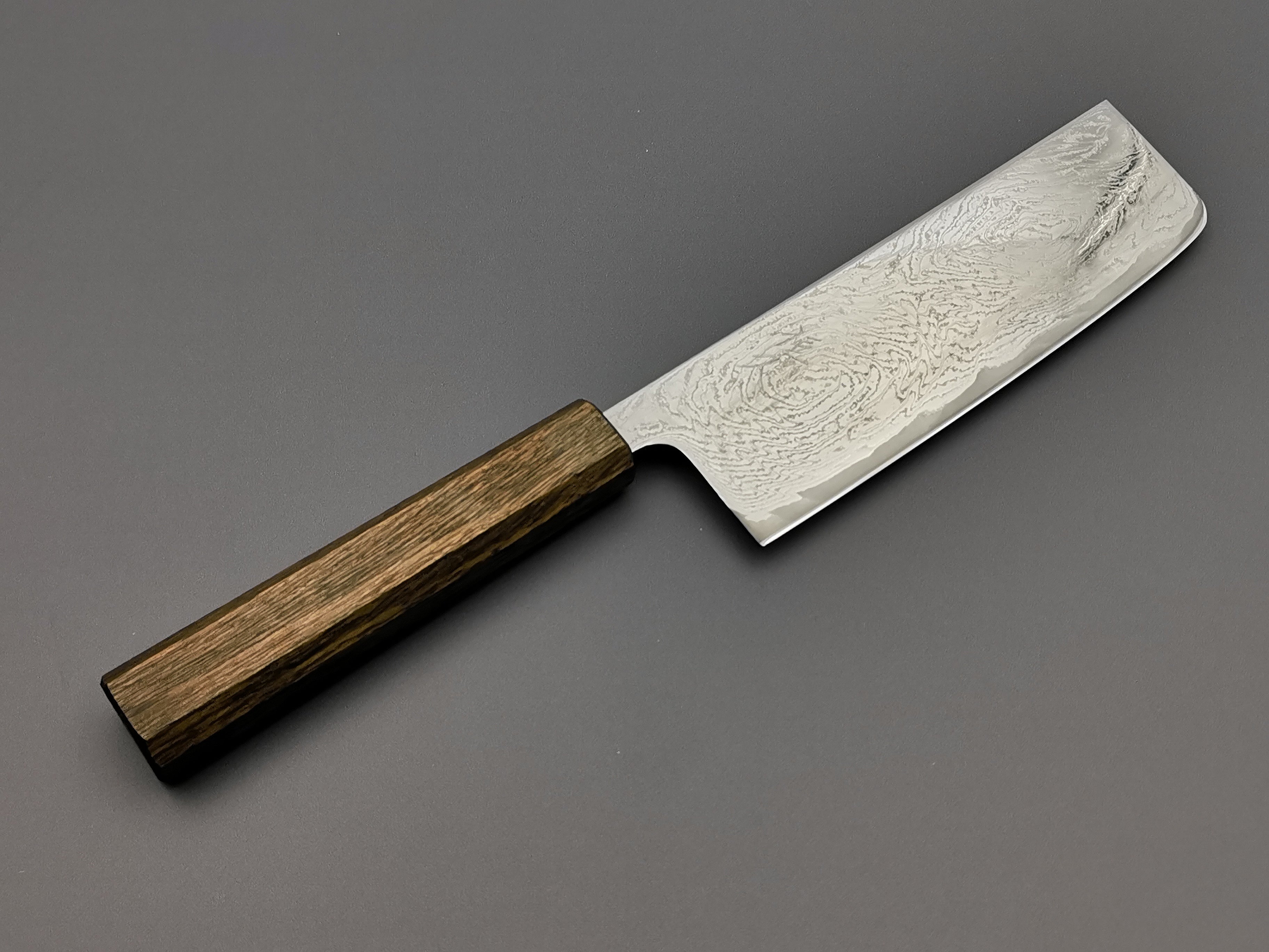 Premium Haruyuki Zanpa Nakiri Japanese Vegetable Knife - High Carbon Steel Blade for Precise Chopping, Slicing & Dicing - Perfect for Home Chefs & Professional Kitchens