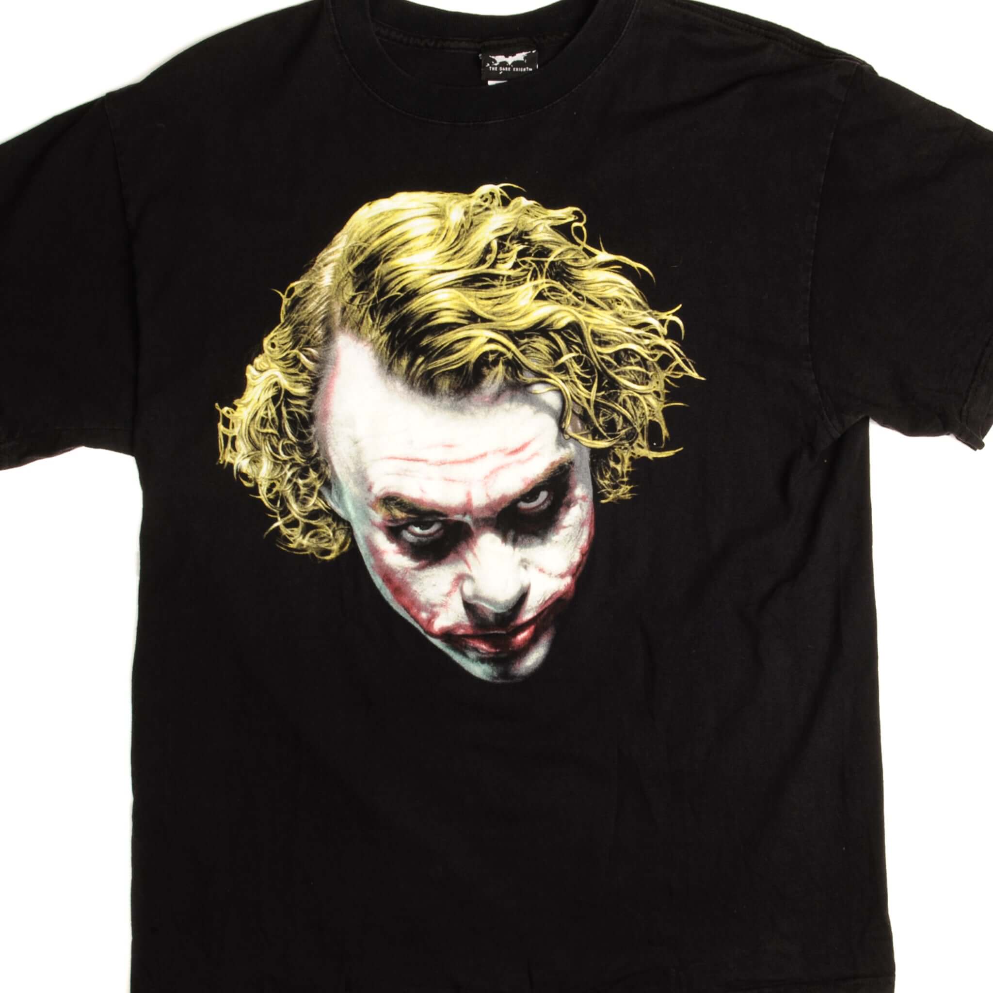 Vintage Batman Movie The Dark Knight Joker Graphic Tee Shirt - Medium Size for Men - Perfect for Cosplay, Halloween & Superhero Fans