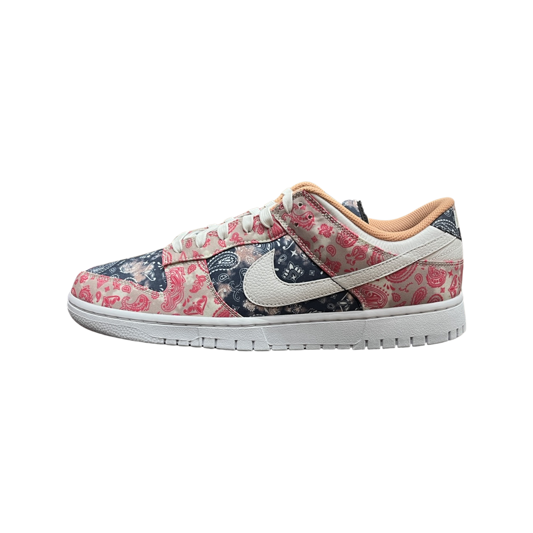 Nike Dunk Low By You Custom Shoes - Paisley Multi-Color Design for Men & Women | Perfect for Casual Wear, Sneaker Collectors & Street Style Fashion